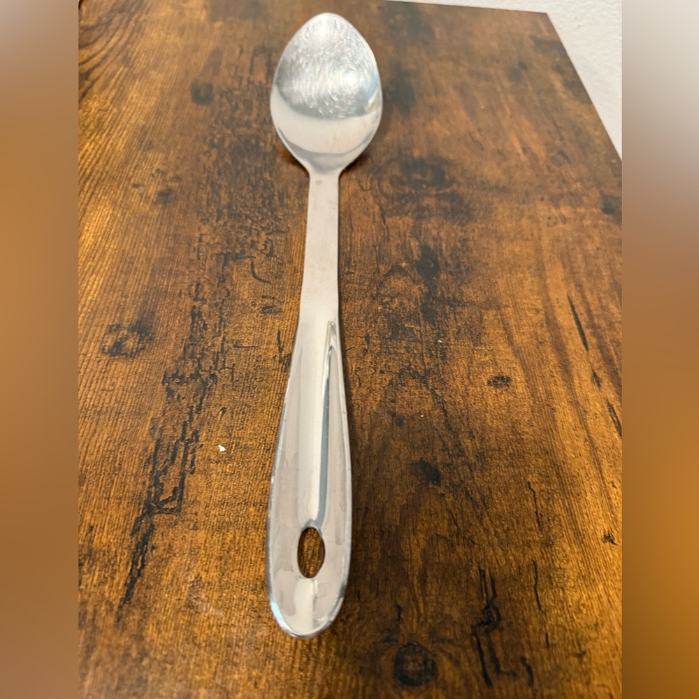 All-Clad Stainless-Steel Solid Spoon